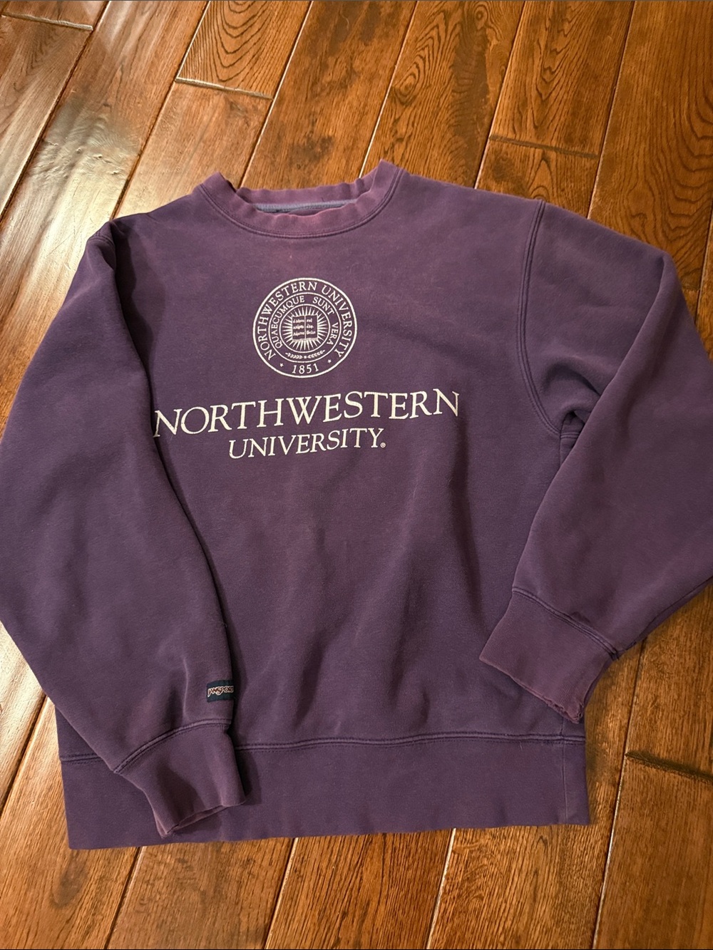 Jansport Purple Northwestern University Crewneck Sweatshirt